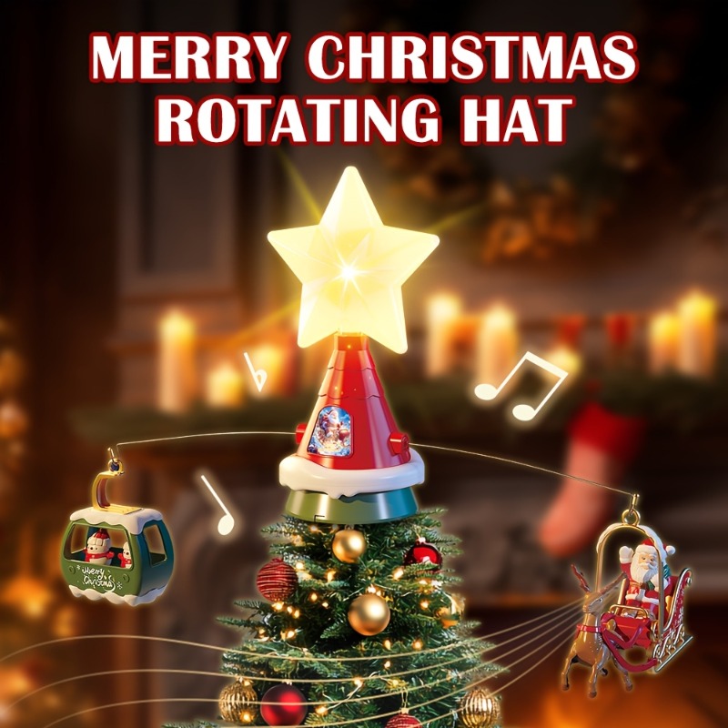 Outdoor Lighting Tree - Giostra rotante superiore per albero di