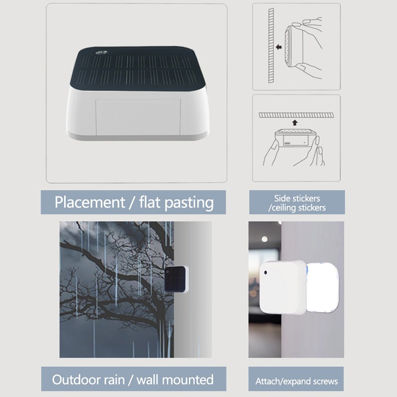 Outdoor Lighting Zigbee - Sensore di luce solare intelligente Tuya