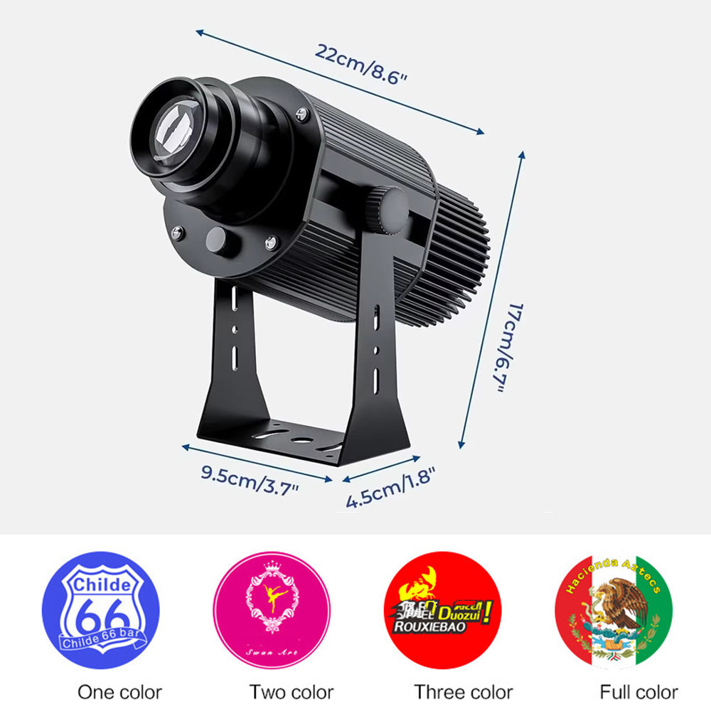 Outdoor Lighting Logo - Proiettore Gobo LED HD Rotante per
