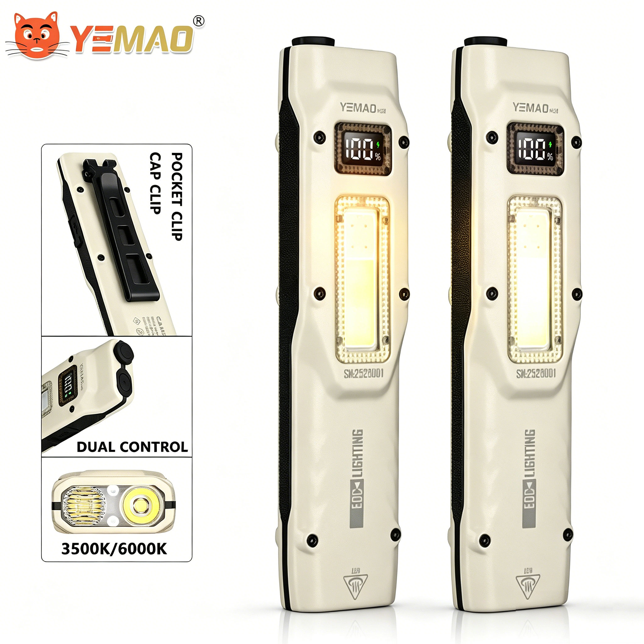 Outdoor Lighting Panel - Torcia tattica ultrasottile portatile da lavoro