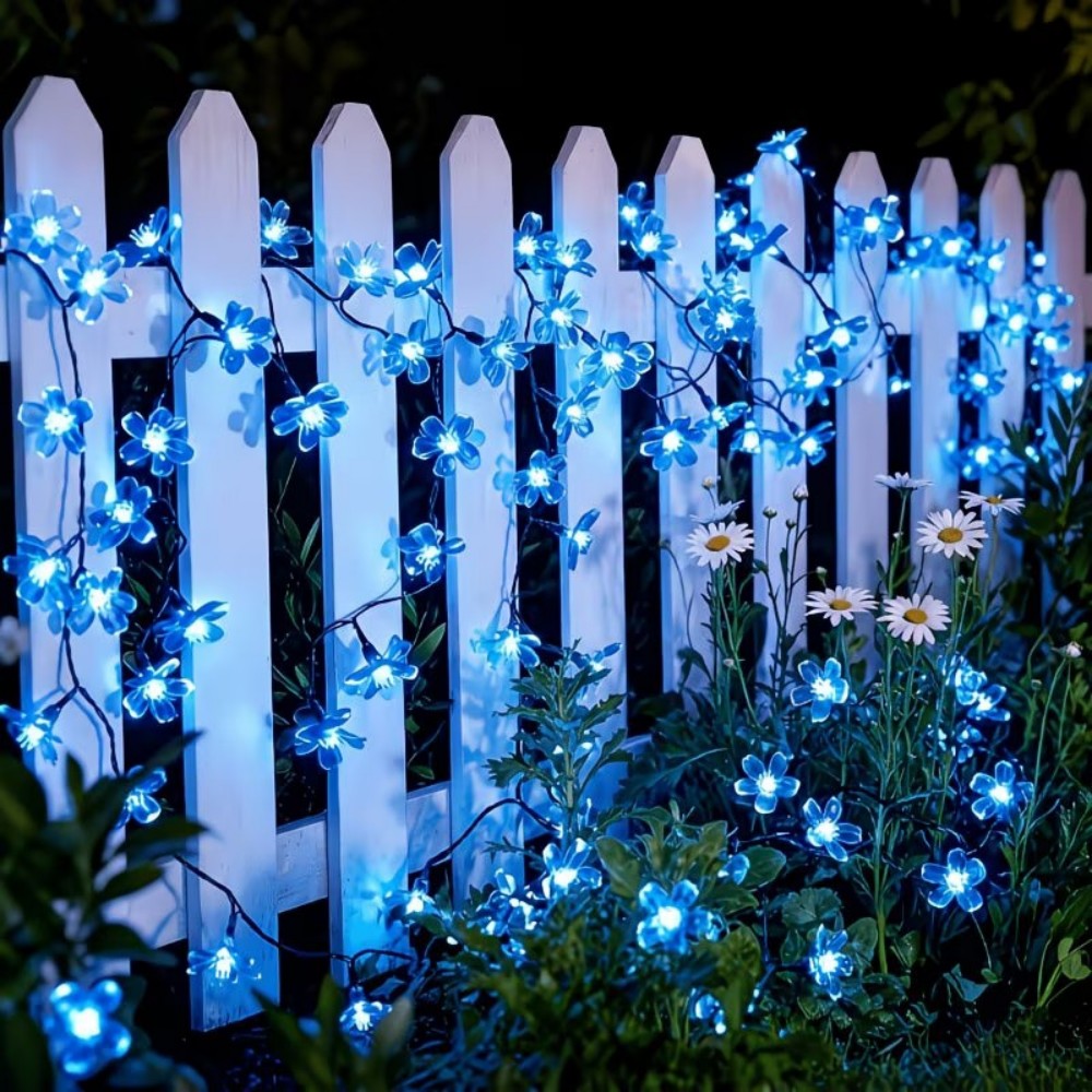 Solar Fairy String - Luci Solari a Forma di Fiori