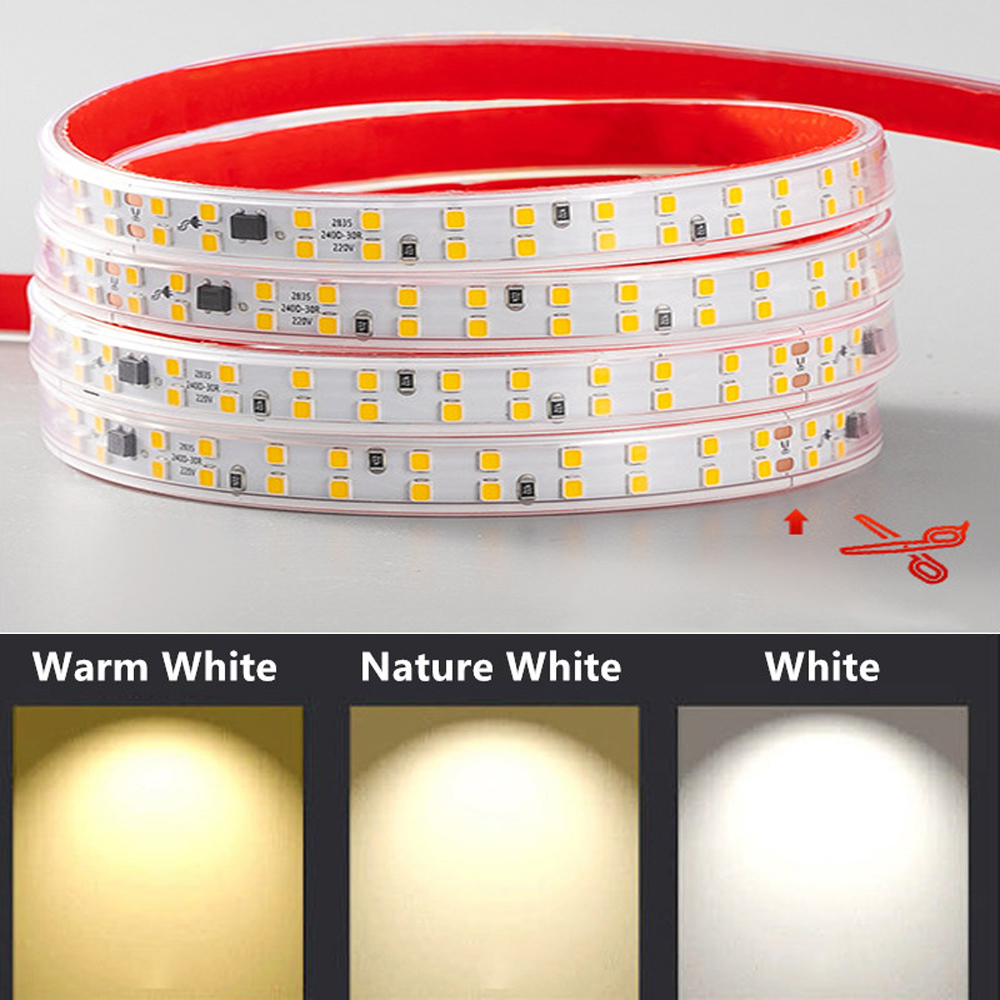 Outdoor Lighting Volt - AC Led Strip Light 220V Lampada