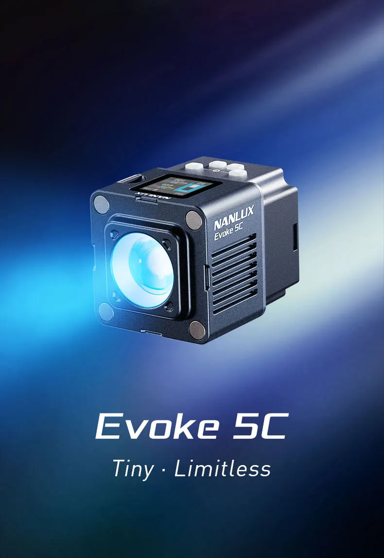 Outdoor Lighting Kit Photography - NANLUX Evoke 5C Luce LED RGB