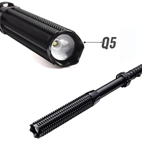 Outdoor Lighting Panel - Torcia LED Ricaricabile USB, Torcia Retrattile