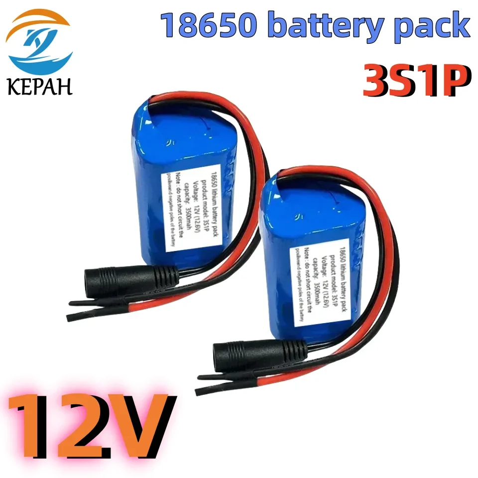 Outdoor Lighting Volt - Batteria 12V 3S1P 18650 Batteria per