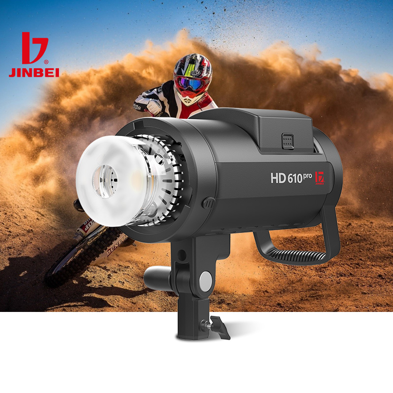 Outdoor Lighting Kit Photography - Flash Monolight a Batteria JINBEI HD610