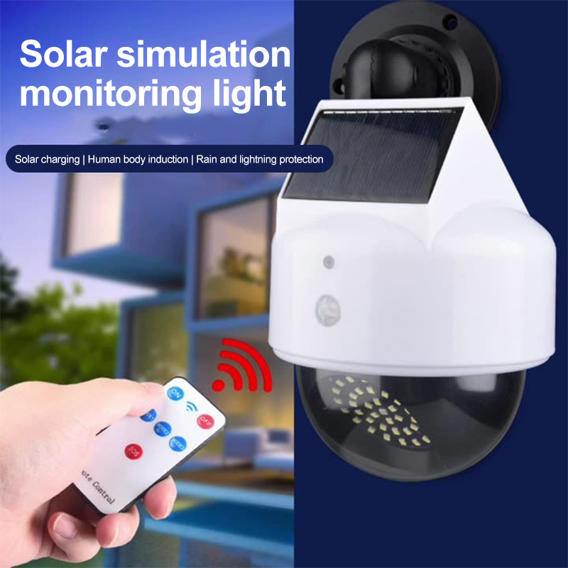 Outdoor Lighting With Motion Sensor - Telecamera di simulazione solare Sensore di