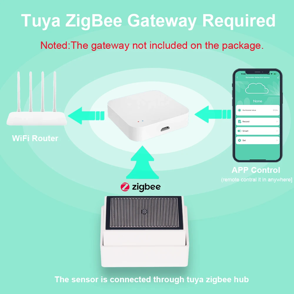 Haozee Tuya Zigbee Sensore di  - Outdoor Lighting Zigbee recensione e prezzo