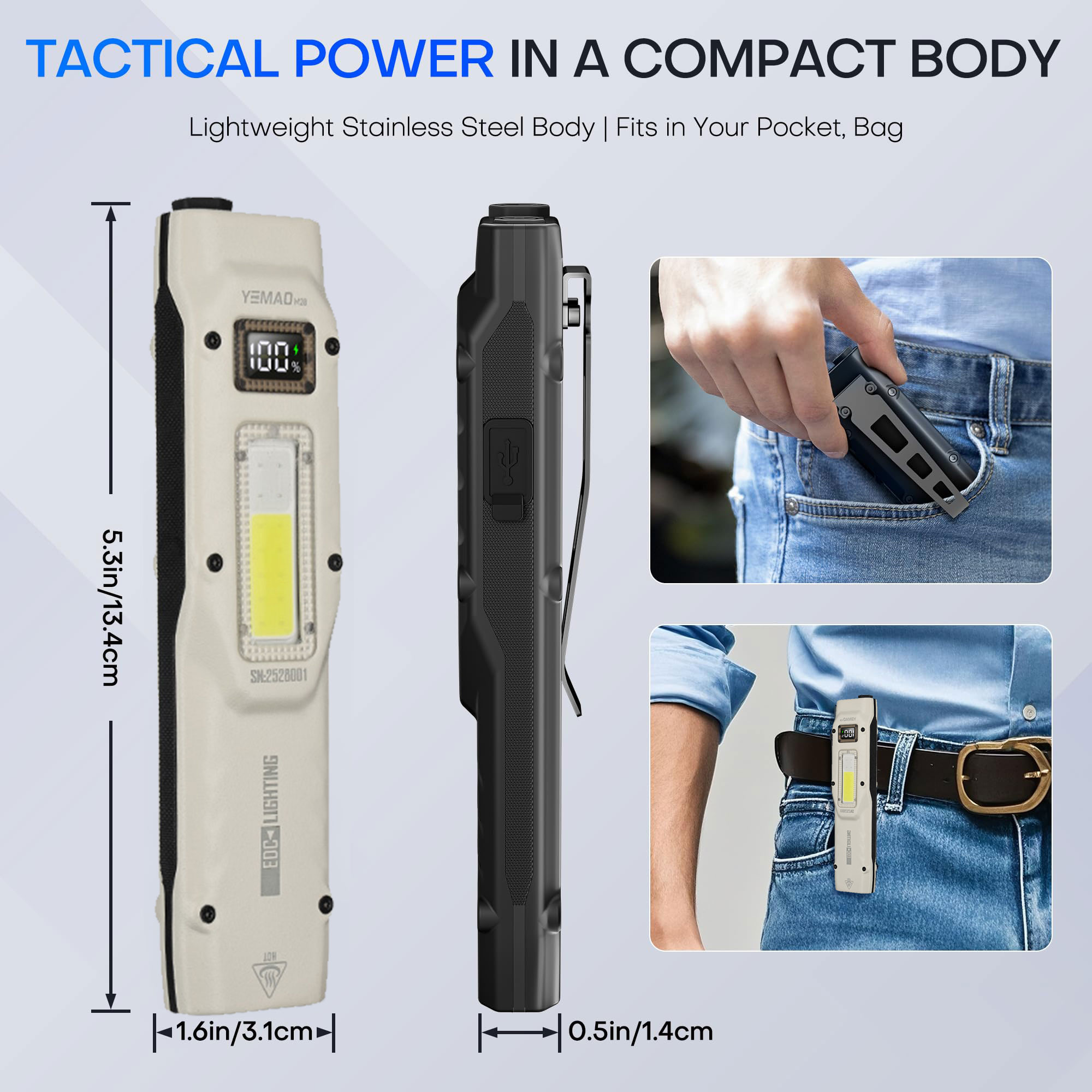 Torcia tattica ultrasottile po - Outdoor Lighting Panel recensione e prezzo