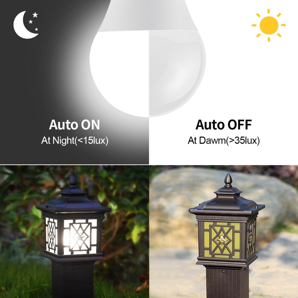 15W E27 LED Dusk to Dawn Lampa - Dusk To Dawn Bulb recensione e prezzo