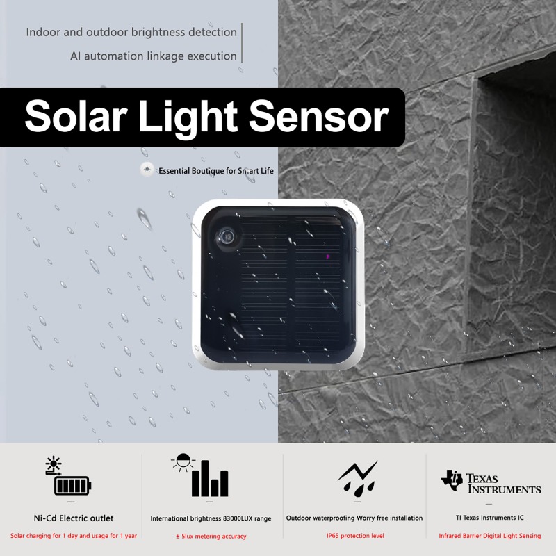 ‌ Sensore di luce solare Tuya  - Outdoor Lighting Zigbee recensione e prezzo