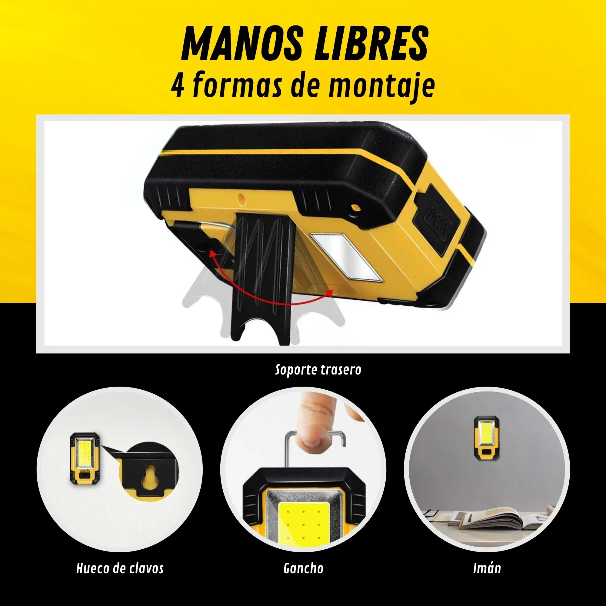 Torcia da Lavoro Ricaricabile  - Outdoor Lighting Panel recensione e prezzo