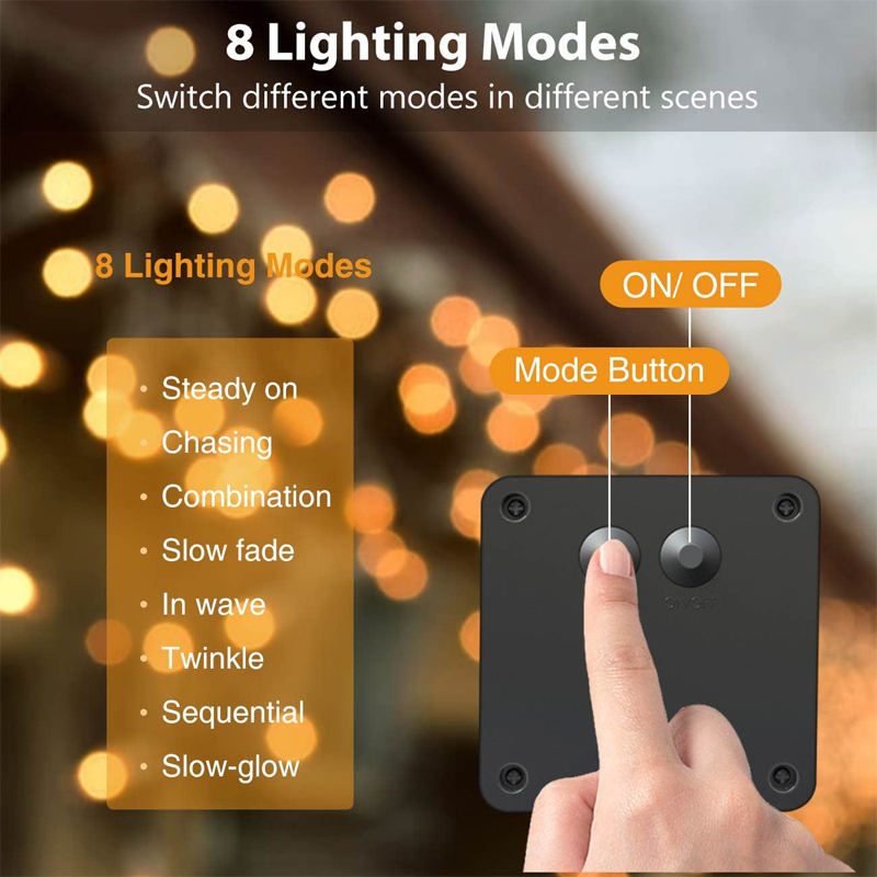 Luci a stringa a LED solari De - Solar Fairy String recensione e prezzo
