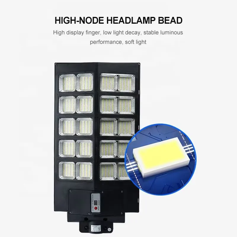 Lampione stradale a LED solare - Outdoor Lighting With Motion Sensor recensione e prezzo