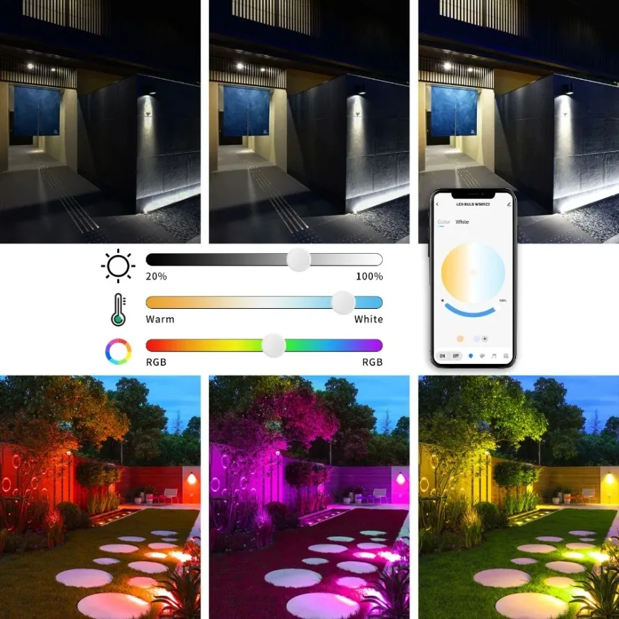RGB TUYA proiettore Smart APP  - Outdoor Lighting Zigbee recensione e prezzo