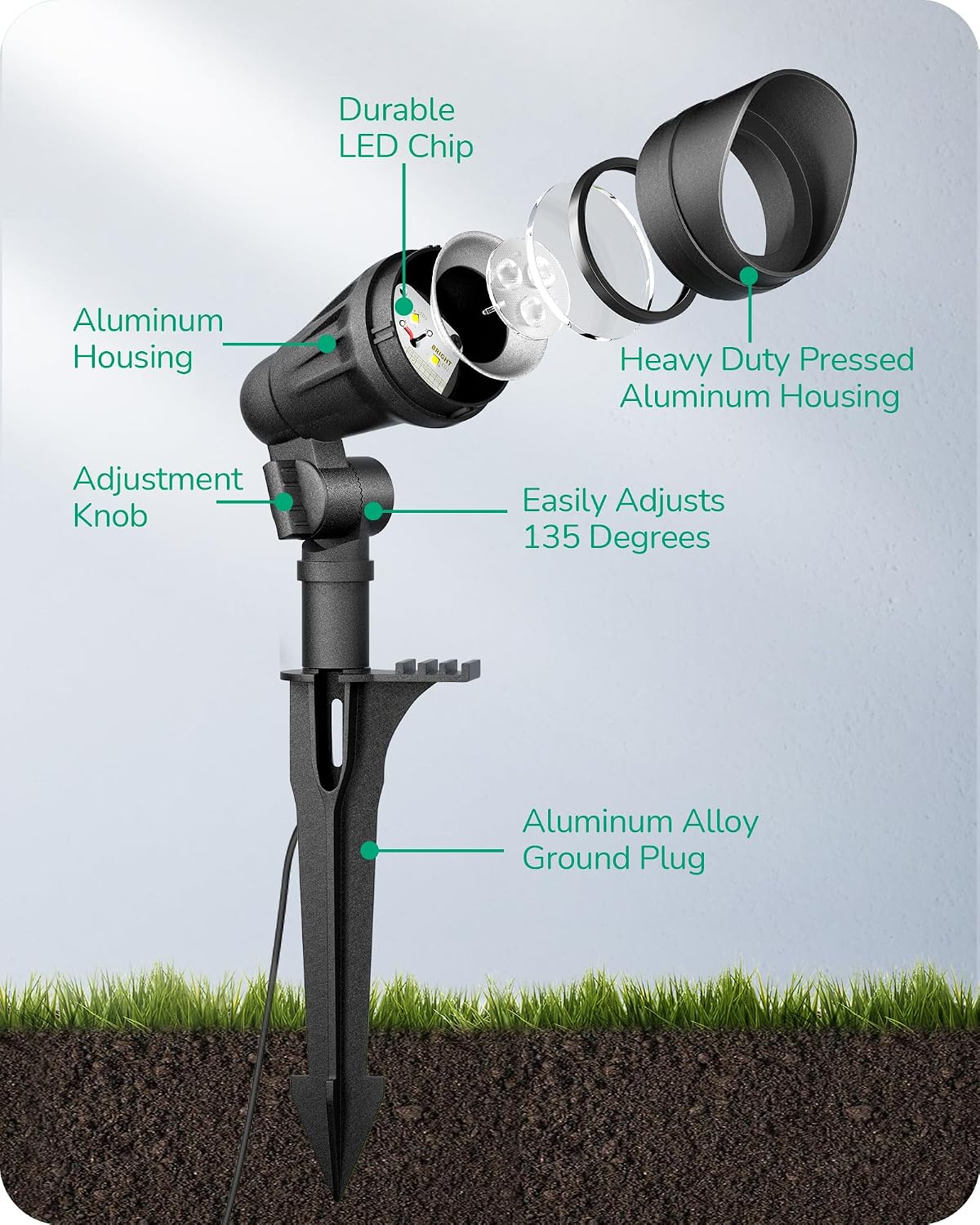 Faretto a Bassa Tensione con A - Outdoor Lighting Tree recensione e prezzo