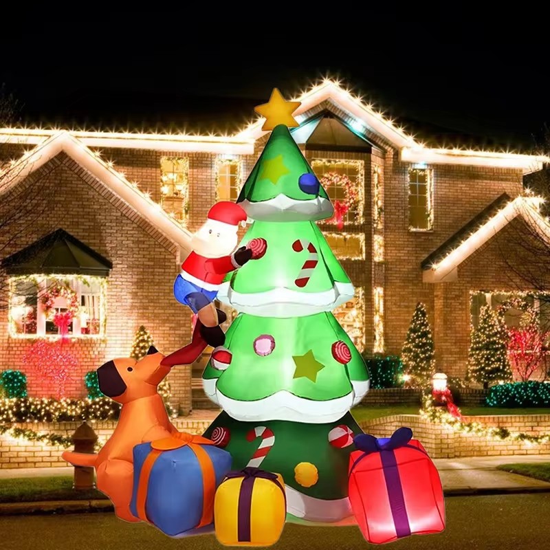 Albero di natale modello gonfi - Outdoor Lighting Tree recensione e prezzo