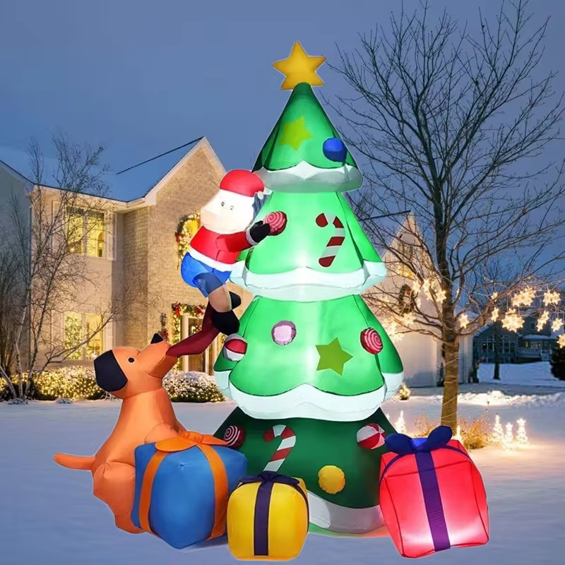 Albero di natale modello gonfi - Outdoor Lighting Tree recensione e prezzo