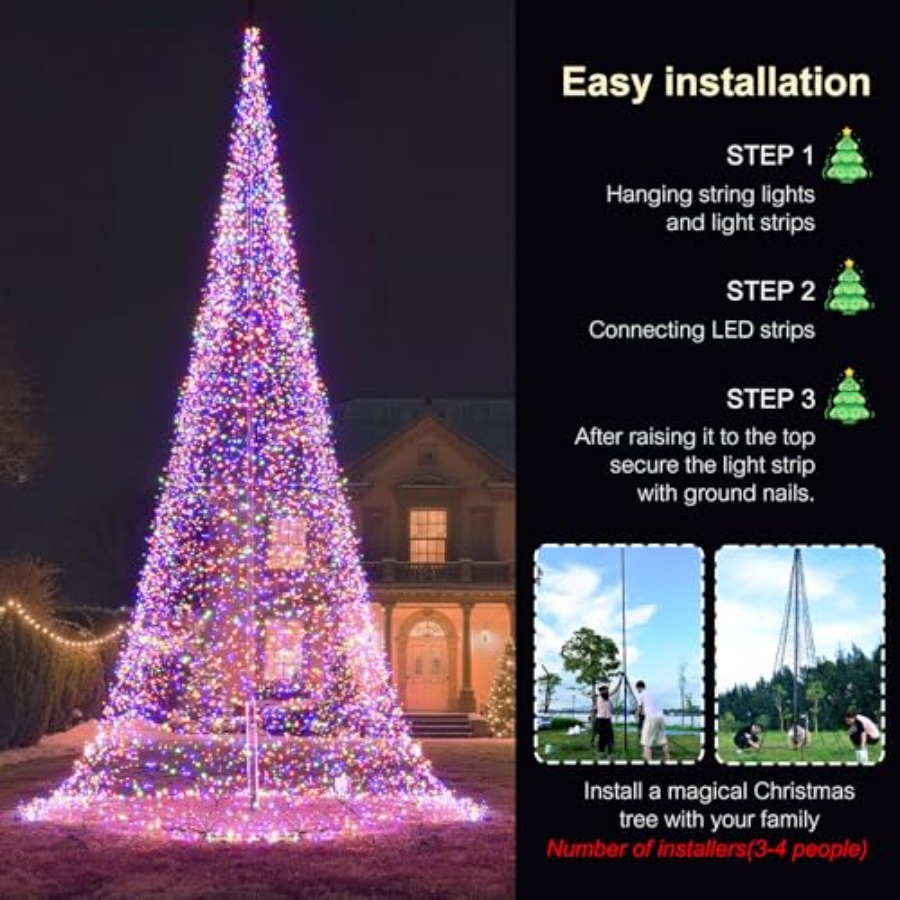 Albero di Natale LED per Ester - Outdoor Lighting Tree recensione e prezzo