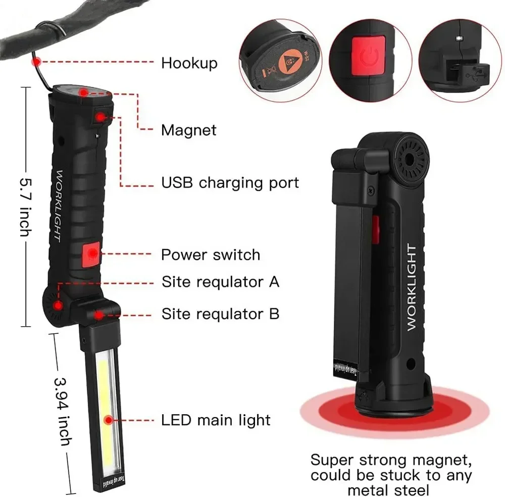 Torcia LED COB Lampada di ispe - Outdoor Lighting Panel recensione e prezzo