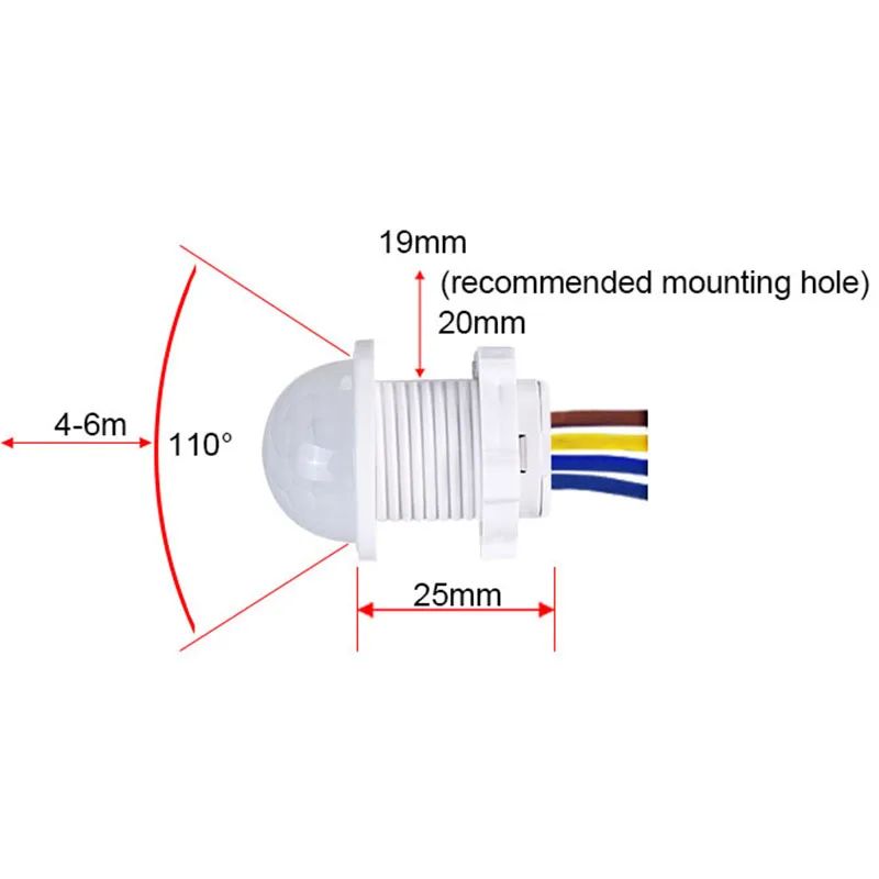 Sensore di Movimento PIR, Inte - Outdoor Lighting With Motion Sensor recensione e prezzo