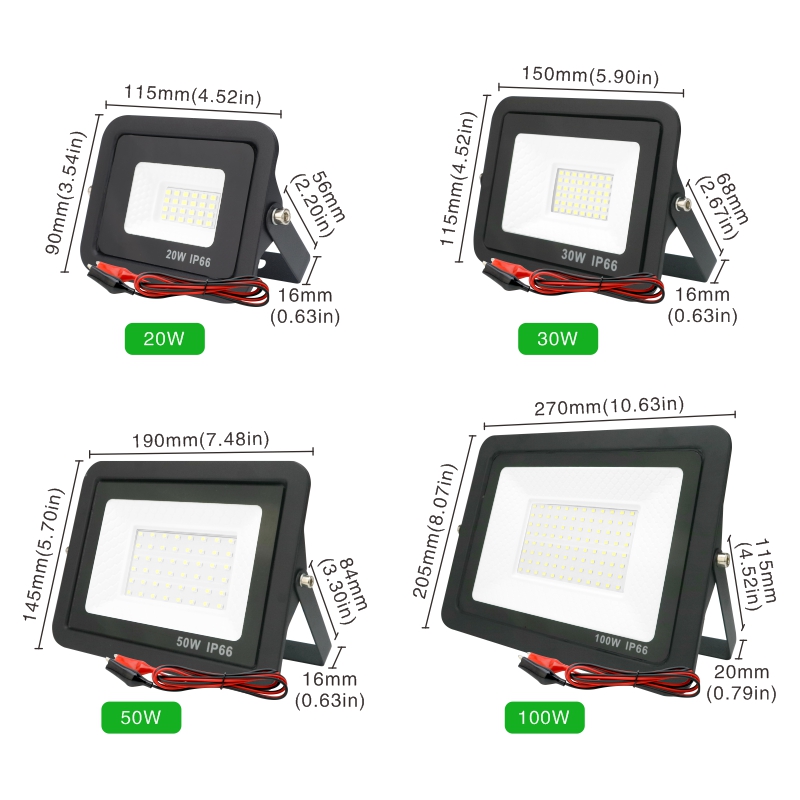 20W 30W 50W 100W DC12V Ha Cond - Outdoor Lighting Volt recensione e prezzo