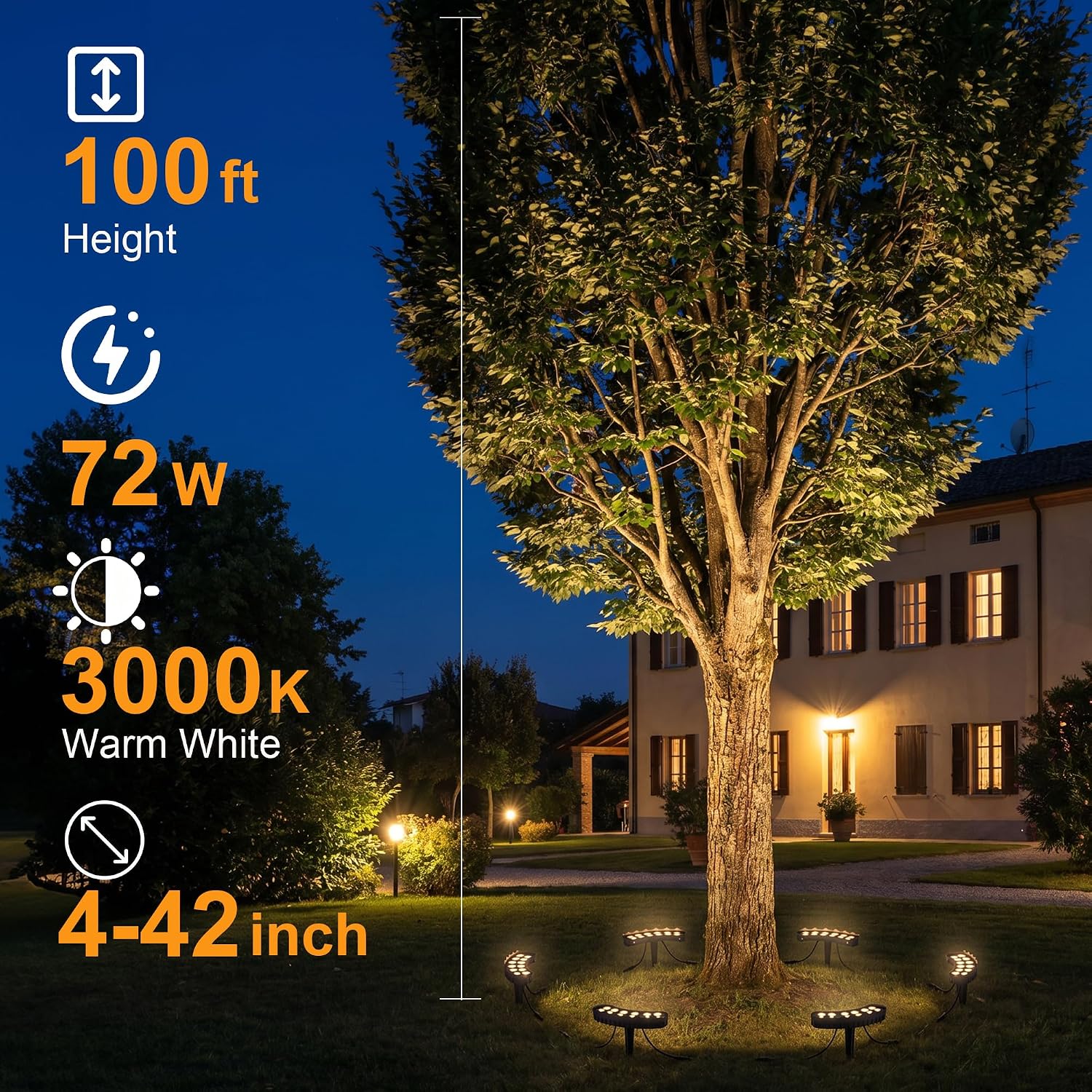 Luci ad Anello per Alberi da E - Outdoor Lighting Tree recensione e prezzo