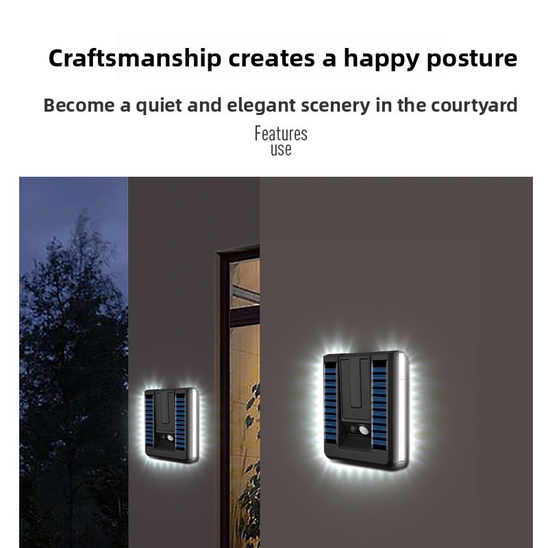 Nuova lampada da parete solare - Outdoor Lighting With Motion Sensor recensione e prezzo